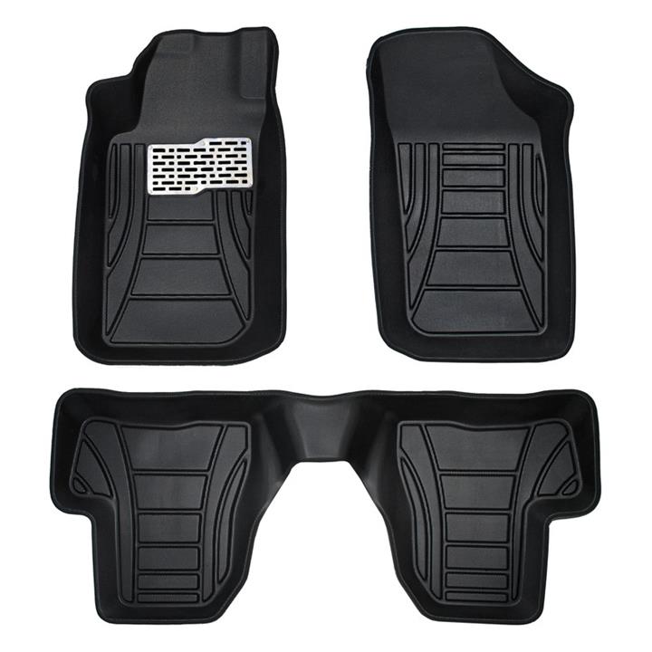 کفپوش سه بعدی خودرو  پانیذ مدل پشت نمدی MHLB N مناسب برای 207 صندوق دار